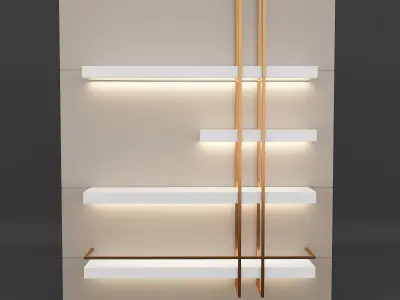 Decorative Shelf 3D model