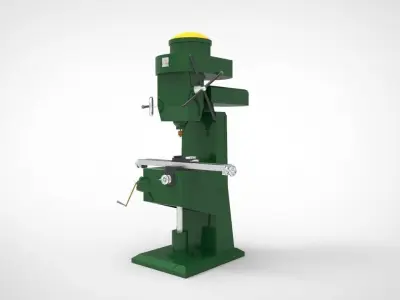 Miling Machine 3 3D model