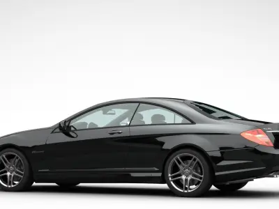 Mercedes Benz CL65 Coupe 3D model