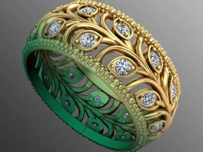 Ring shp1 3D print model