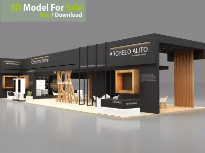 Exhibition 3D model