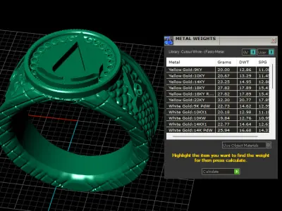 LUXURY DESIGN DIAMOND RING 3D PRINTABLE MODEL 3D print model