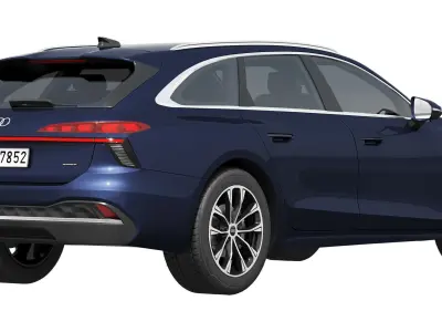 Audi A6 Avant 2026 3D model