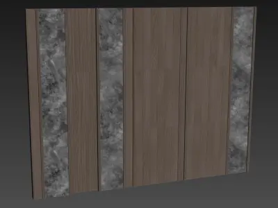 Decorative V62 Wall Panels 3D model