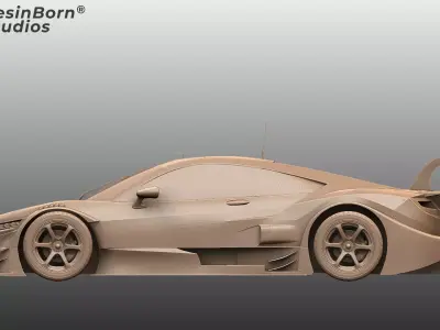 Honda NSX GT High-Detail Free 3D print model