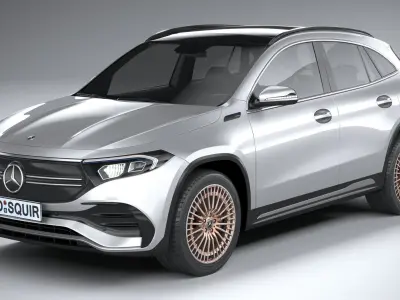 Mercedes Benz EQA 2022 3D model