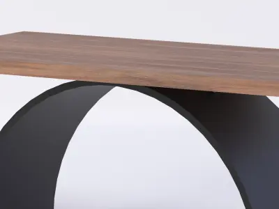 Luxury office desk  3D model