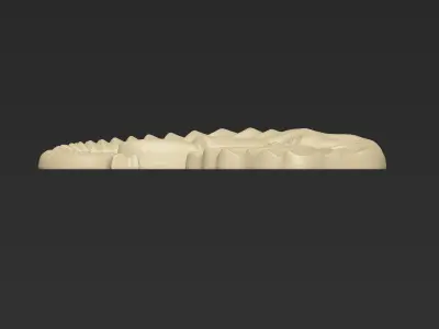 Elephant Head A62 3D print model
