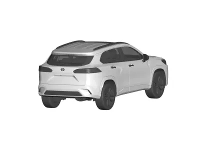 Toyota Corolla 3D model by japan-car