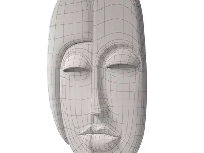 Decorative panel face 1 3D model