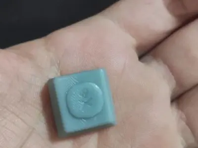 KeyCap - Runescape Death Rune - Decorative KeyCaps 3D print model