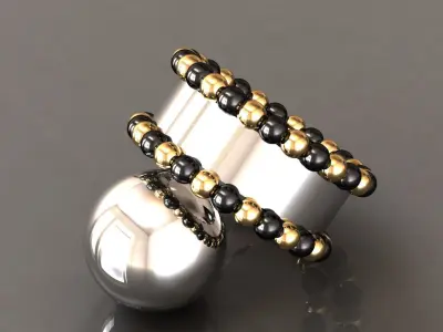 Milgrine ring Free 3D print model