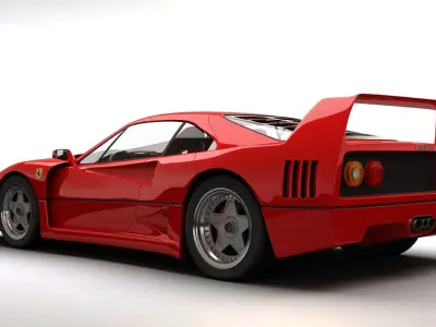 Ferrari F40 3D model