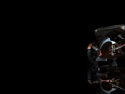 Opera V - A parody for the Fiaker in Vienna 3D model