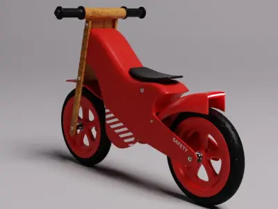 Mini Moto Toy 3D model