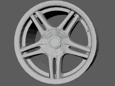 Motegi FF5 Wheels 3D Print Ready 3D print model
