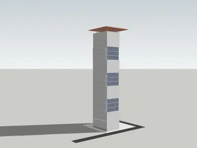 Urban Highrise 2 3D model