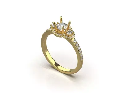 ring code 212 3D print model