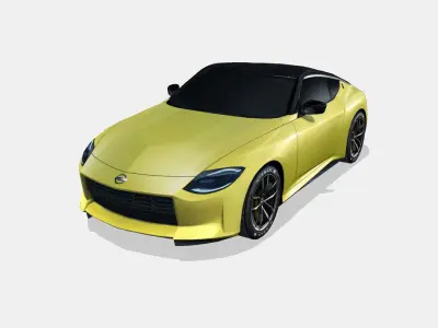 Nissan Fairlady Z Proto Concept 2020 Low-poly 3D model