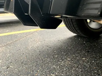 Honda Civic 10th Gen Rear diffuser Sport trim 2016 through 2019 3D print model