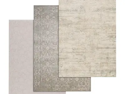 Rug Set 798 3D model