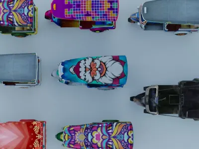 Vehicle car Tutu 12x 3D model