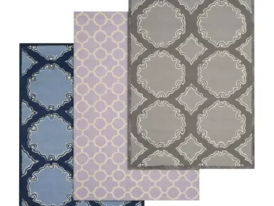 Rug Set 2349 3D model