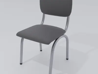 Low Poly chair Low-poly 3D model