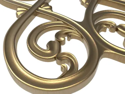  decorative pattern ready for 3D printing 3D model 189