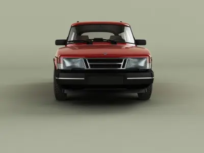 SAAB 900 Safari  3D model