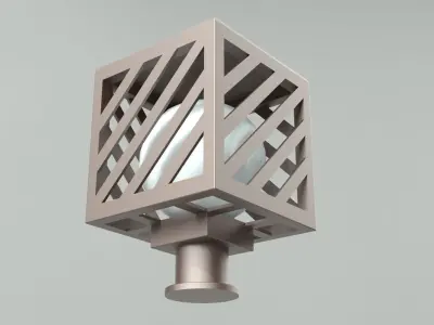 Outdoor Lamp A2 Free 3D model