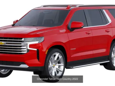 American SUVs 3D Model Pack