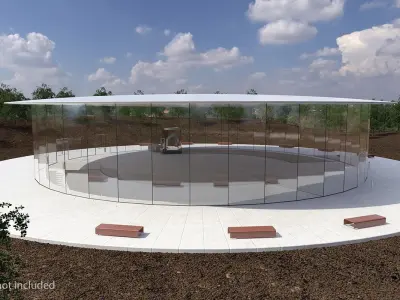 Steve Jobs Theater 3D model