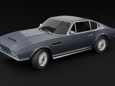 Aston Martin DBS 1970 3D model