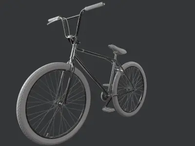 Bicycle BPR LowPoly Low-poly 3D model