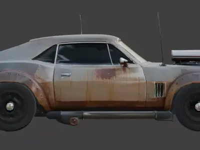 Tactical Performance SUV 3D Model Low-poly 3D model purchase