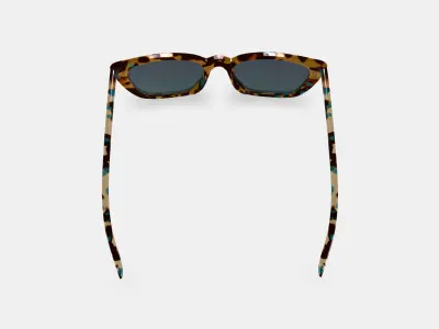 Janelle Sunglasses in Seashore Tortoise 3D model