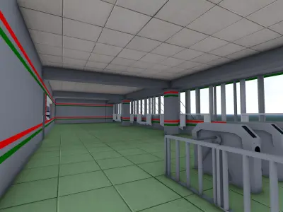 Basketball Arena 3D model