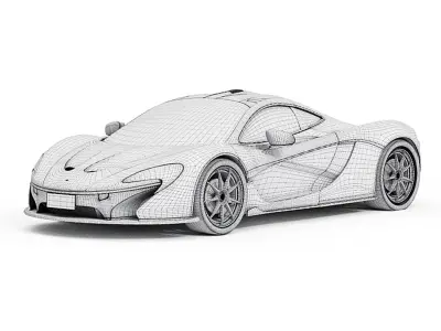 Mclaren P1 3D model