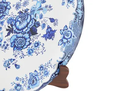 Chinese Blue Saucers 3D model