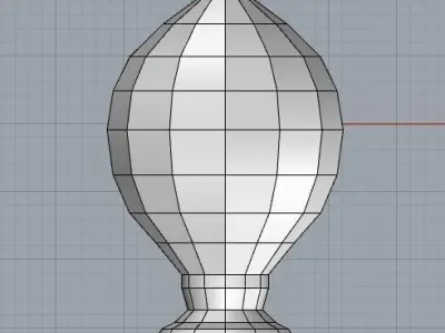 Lowpoly Apulian PUMO R2 Low-poly 3D model