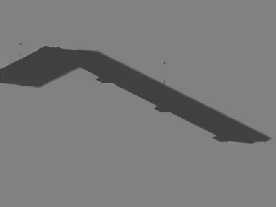 Game Palace - Earth Palace Wall 02 3D model