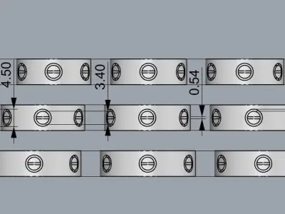 Ring All sizes  3D print model