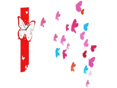 Butterfly Wall Decorations 3D model