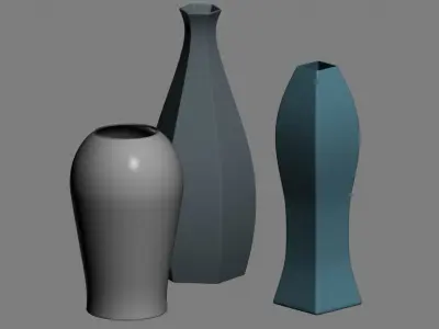 vase 14 3D model purchase
