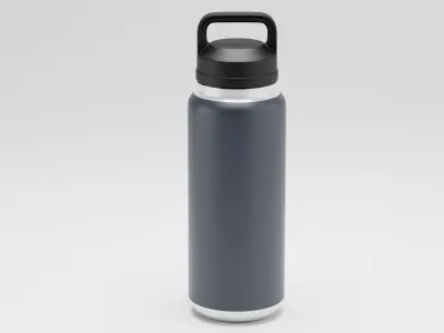 Yeti Rambler Water Bottle 3D model