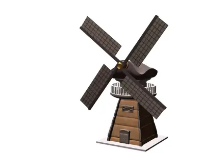 winkmill 3D model 3D model