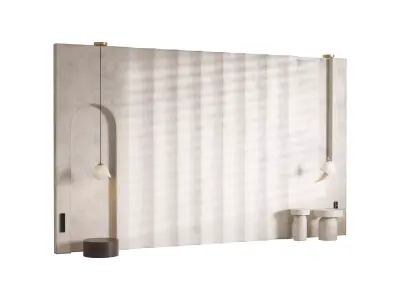 Decorative Wall panel  18 3D model
