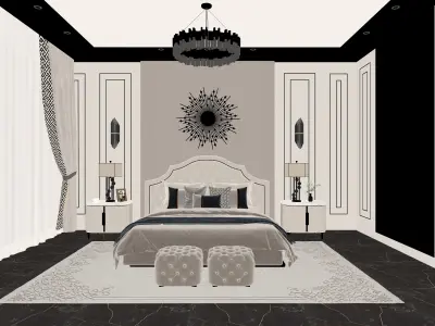 Bedroom 07 3D model