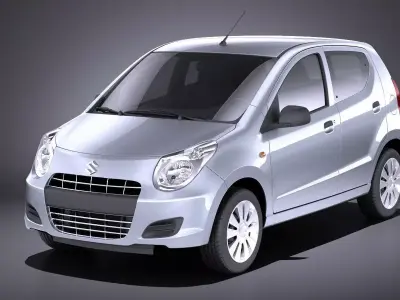 Suzuki Alto GL 2009-2015 VRAY 3D model